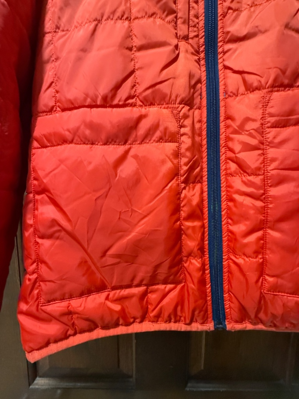 Cotopaxi Puffer Jacket Womens M Blue Red Teca Calido Rocket Science Reversible - Picture 6 of 11